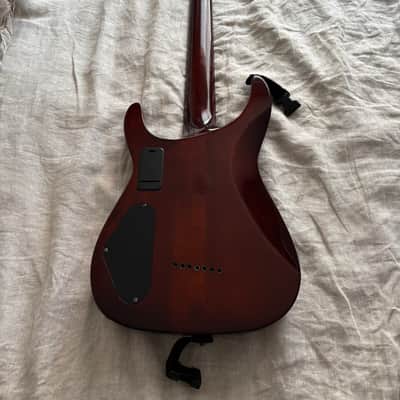 Jackson SLATTMGXQ3-7 Quilt Top Soloist 7 String Electric Guitar (Tobacco Burst) image 4