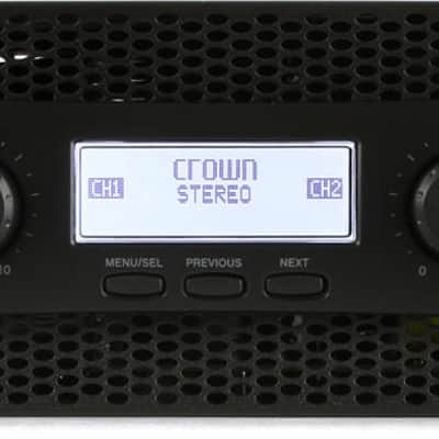 Crown XLS 1002 350W 2-channel Power Amplifier  Bundle with Neutrik NL4FX 4-pole Female speakON Cable-mount Connector image 3
