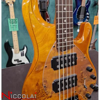 STERLING BY MUSIC MAN - STINGRAY5 HH RAY35HH POPLAR BURL AMBE image 4