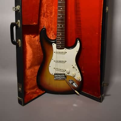 1974 Fender Stratocaster Sunburst w/OHSC image 1