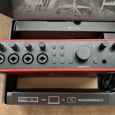 Focusrite Scarlett 18i16 4th Gen USB Audio Interface 2024 - Present - Red image 2
