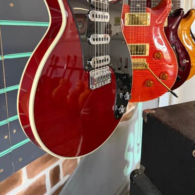 Burns Brian May Signature Red Special Cherry Electric Guitar image 3
