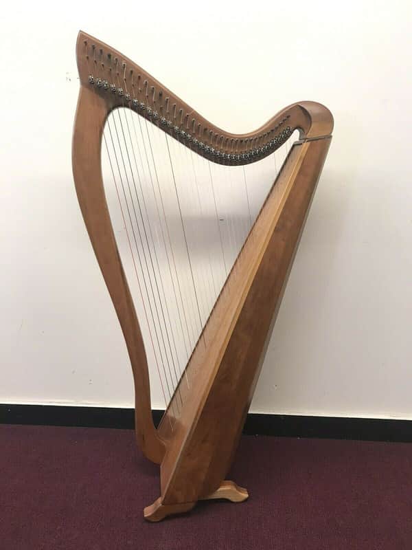 David Kortier Professional Model Lever Harp 36 Strings w/ Case