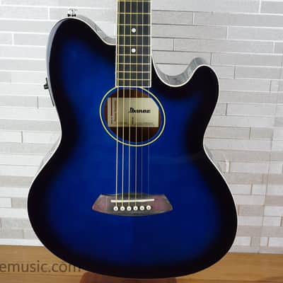Ibanez TCY10E-TBS Talman - Trans Blue Sunburst image 1