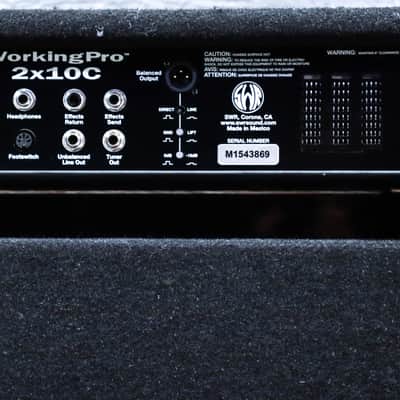 SWR WorkingPro 2x10C 400-Watt Solid State 2x10" Bass Combo Amplifier #M1543869 image 6