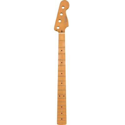 Fender ROAD WORN 50s Precision/P-Bass Neck, 20 Vintage Frets/Maple/C-Shape image 4
