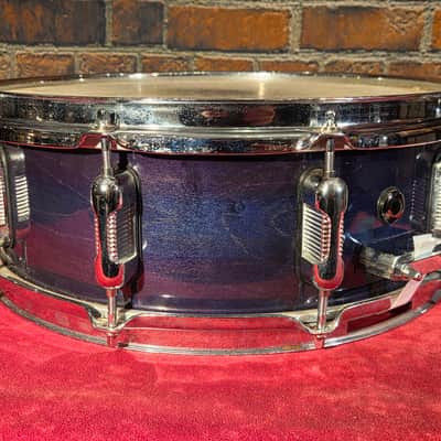Immagine Donoho Drums Custom Maple 5.5x14" Snare Drum Purple Stain - 6