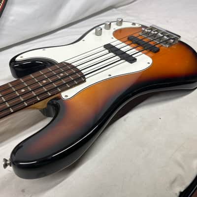 Squier P-Bass Precision Bass Special-5 5-String Electric Bass - Brown Sunburst image 20
