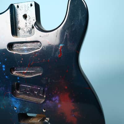 Stratocaster Guitar Body - Nebula Kramer? image 4