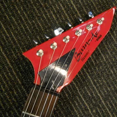 Guild Burnside Hammer Strat Style Electric Guitar  Red image 7