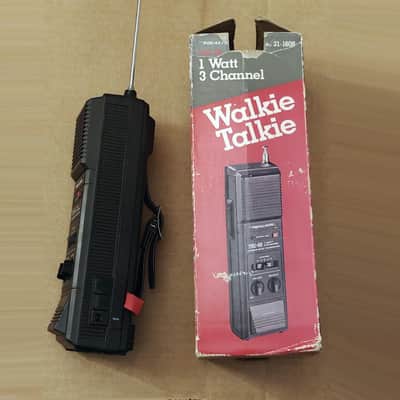 Radio Shack TRC-86 CB Walkie Talkie 3-Channel 1-Watt, 48 inch Antenna with Box image 3