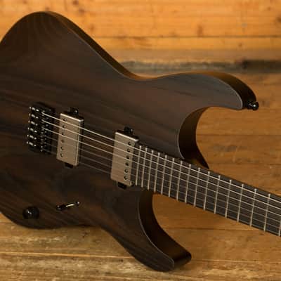 Mayones Aquila Cardinal 6 Adam Christianson Baritone Signature - Ebony - Antique Black image 5
