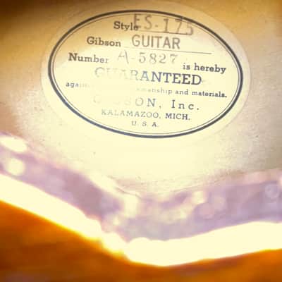 Gibson ES-175 1949 - 1956 - Sunburst image 25