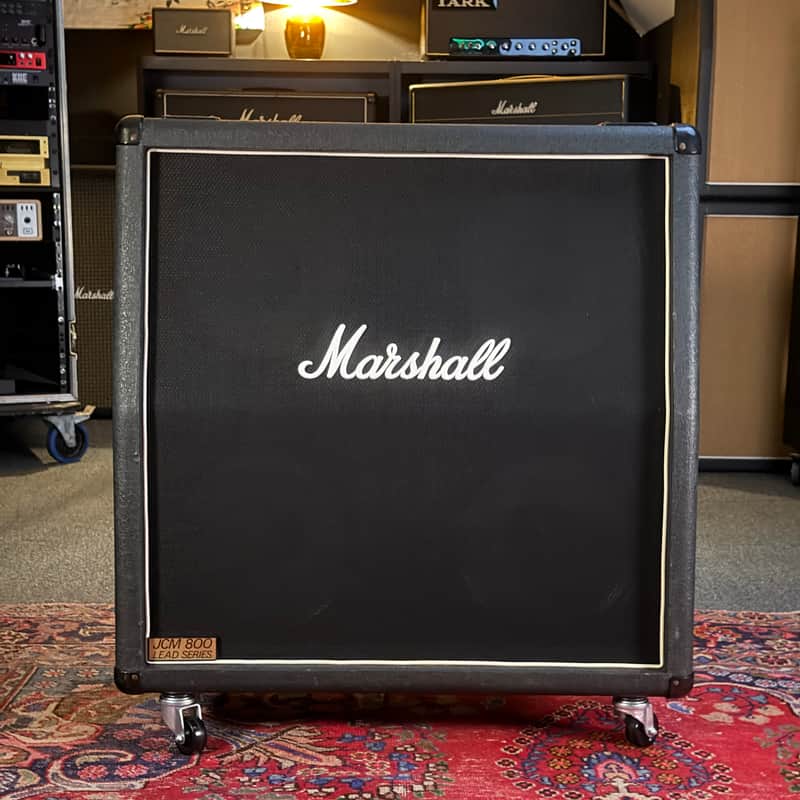 Marshall JCM 800 Lead Series Model 1982A 4x12" Angled Guitar Speaker Cabinet 1985 - G12H-100 image 1
