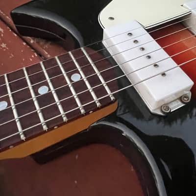 1969 Micro-Frets Signature Sunburst with case image 5