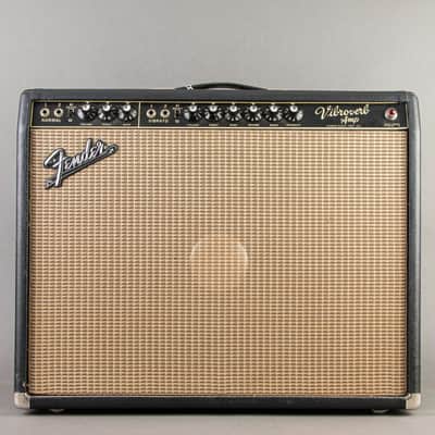Fender Parts Vibroverb AB763 1x15 Combo w/ JBL D130F 1968, Black image 2
