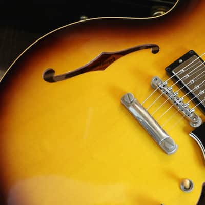 2012 Gibson Custom Shop ES-335 1959 Historic Reissue Semi-Hollow Electric Guitar Vintage Sunburst + COA OHSC image 4