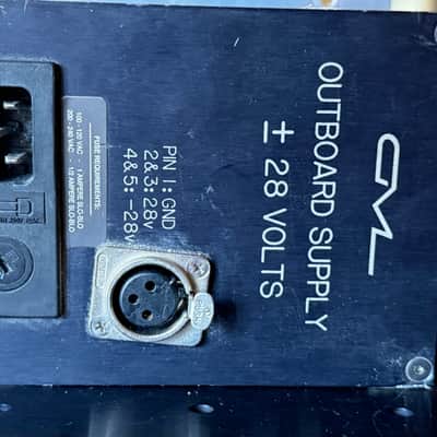 GML 8304 Four Channel microphone preamplifier with PS image 2