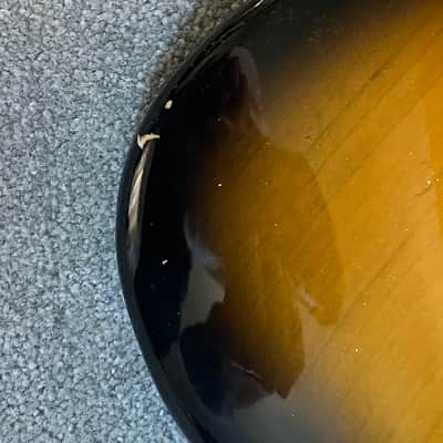 2003 Fender American Stratocaster 50th Anniversary ash sunburst 4 lb 14 oz body image 4