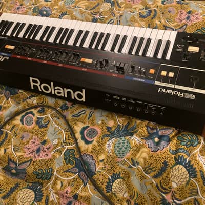Roland Juno-6 61-Key Polyphonic Synthesizer 1982 - 1984 - Black Bild 2