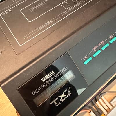Yamaha TX7 FM Expander 1985 - Black