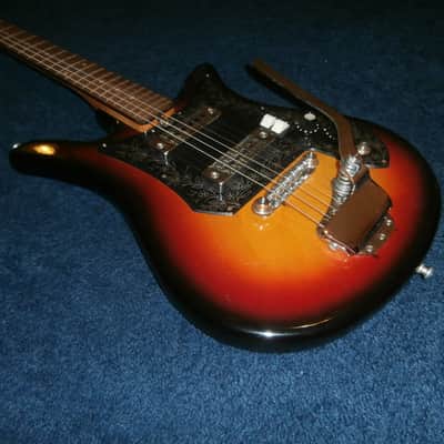 Vintage 1960's Teisco Del Ray ET-200 Tulip Electric Guitar! MIJ Japan! image 3