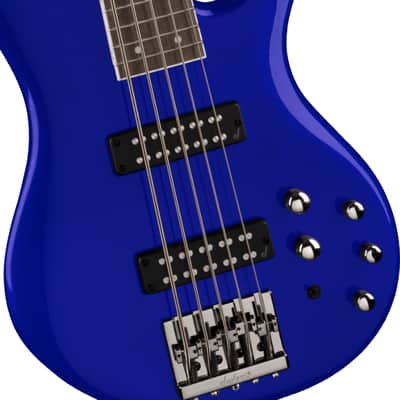 Jackson JS Series Spectra Bass Guitar JS3V, Laurel Fingerboard, Indigo Blue image 14
