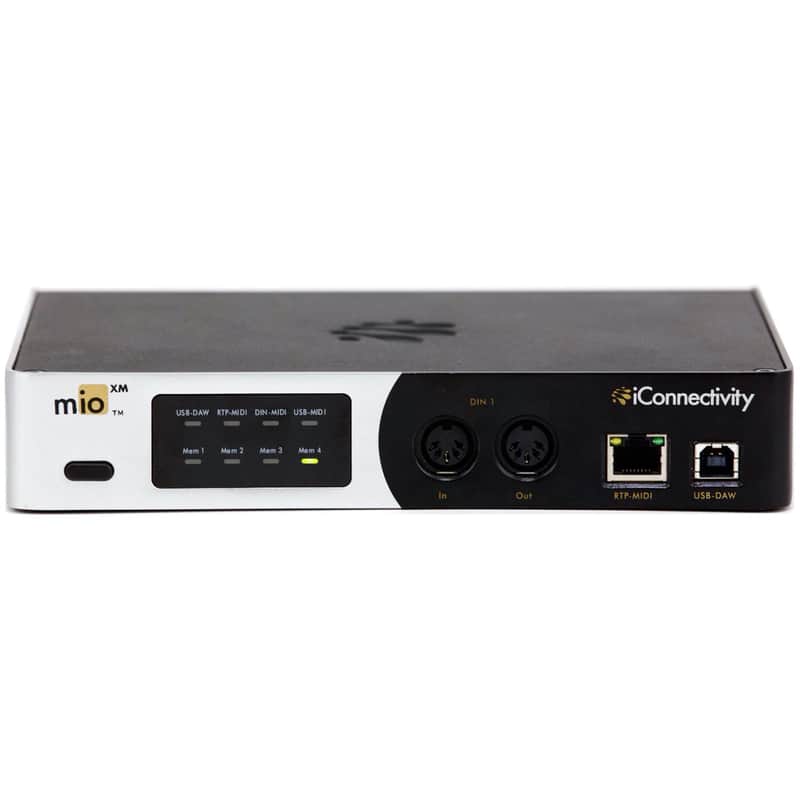iConnectivity mioXM 4x4 USB/Networkable MIDI Interface image 1