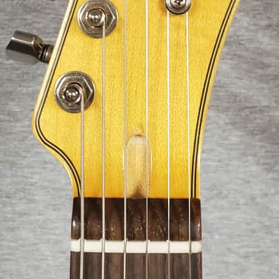 Belltone BC1 B-Classic One Graffiti Yellow Top/Black Back with Hard Shell Case image 5