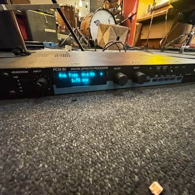 Lexicon PCM 80 Digital Effects Processor 1990s - Black image 1