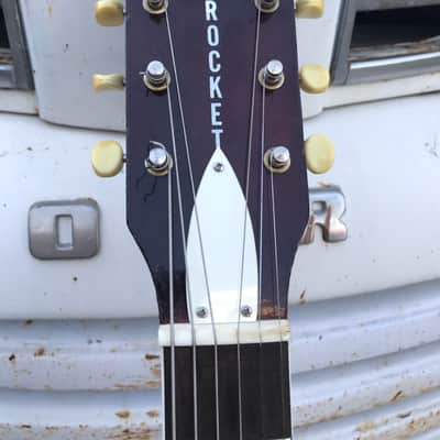 Harmony Rocket H56 Mid 1960s Red Burst image 8