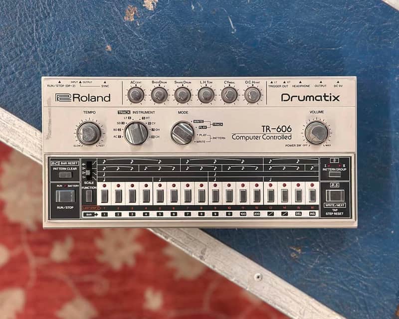 1982 Roland TR-606 Drumatix Drum Machine image 1