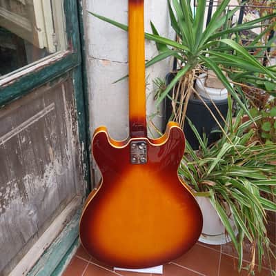1986 Aria Pro II TA-40 Sunburst MI Korea ES-335 Style Jazz image 17
