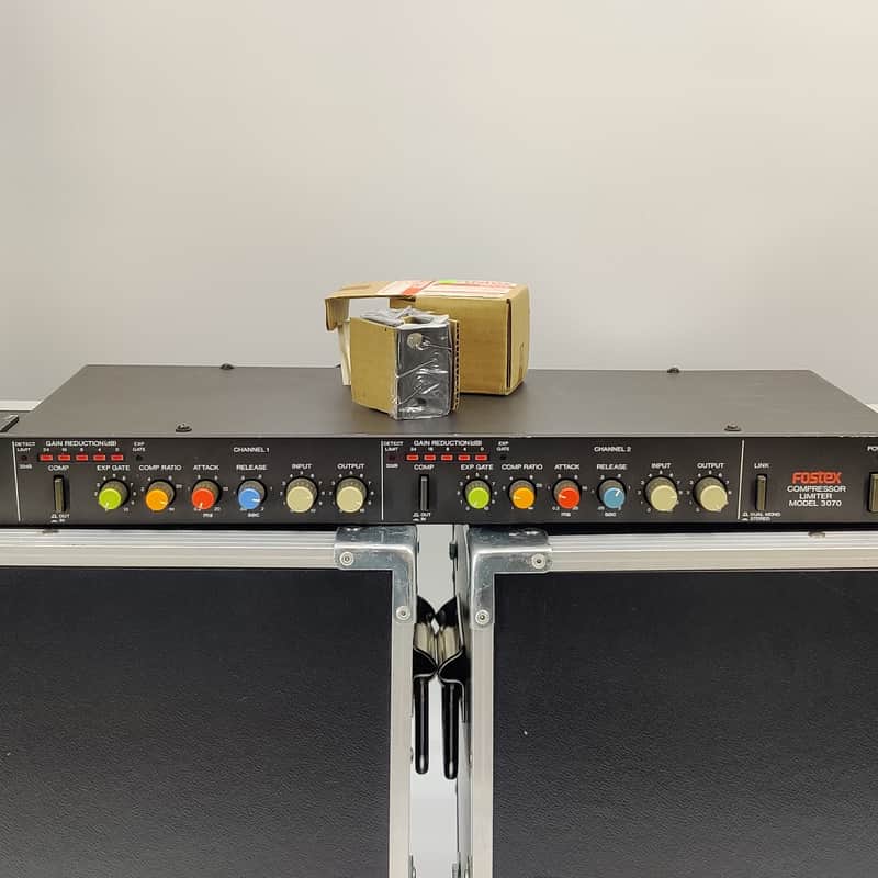 1980 Fostex 3070 Compressor Gunmetal Gray