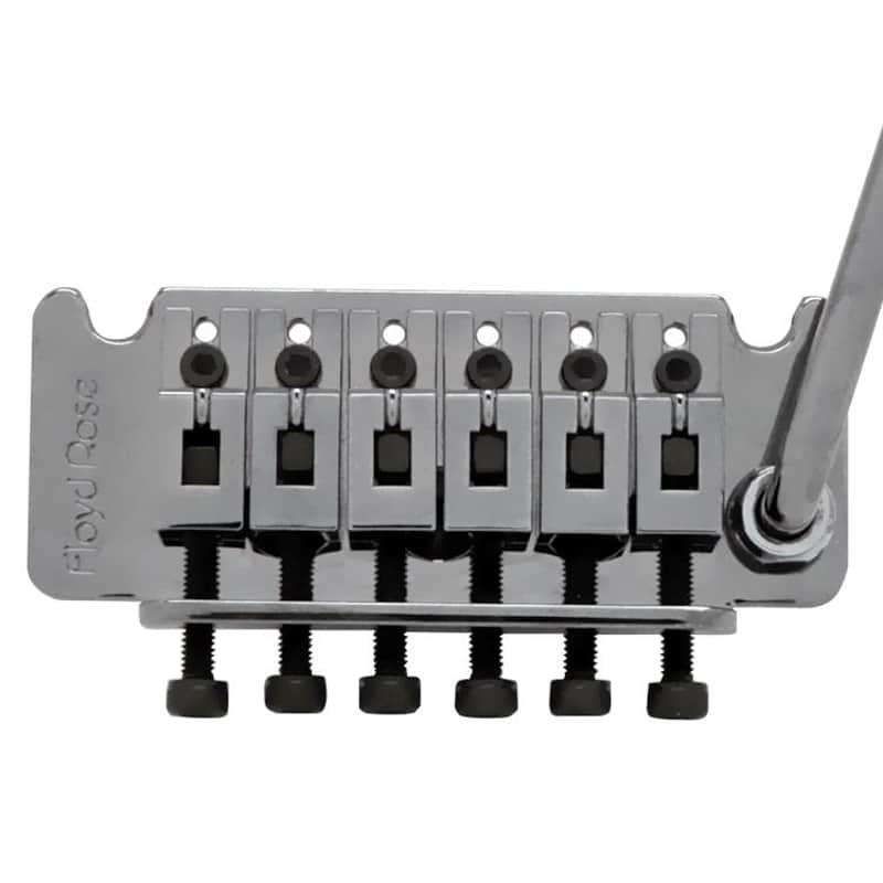 Genuine Floyd Rose Non-Fine Tuner Tremolo Bridge Black Nickel image 1