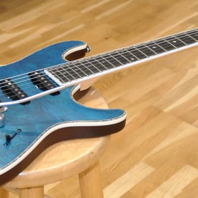 Ibanez SA560MB Aqua Blue Flat Sabre Series - SA560 MB ABT | Reverb
