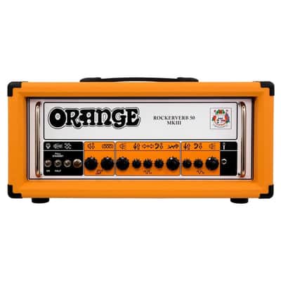 Orange Rockerverb MkIII Guitar Amplifier Head (50 Watts) image 1