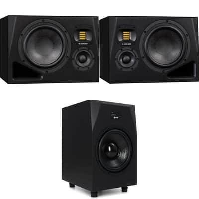 ADAM Audio A8H 8-inch 3-way Powered Studio Monitor Pair with Sub12 12 inch Powered Studio Subwoofer image 2