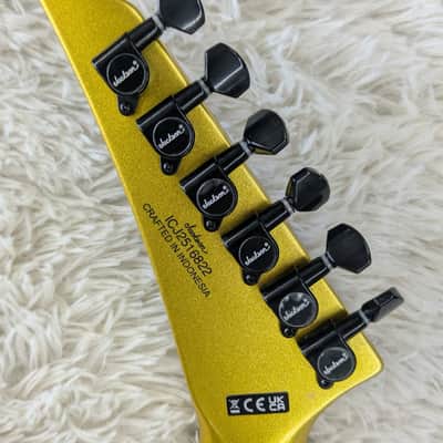 Jackson X Series Soloist SLX DX electrc guitar, Laurel Fingerboard, Gold Bullion image 3