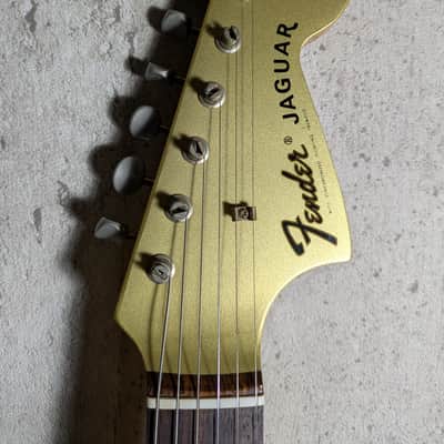 Fender Jaguar JG66-RC 1994 Shoreline Gold Matching Headstock MIJ Japan image 7