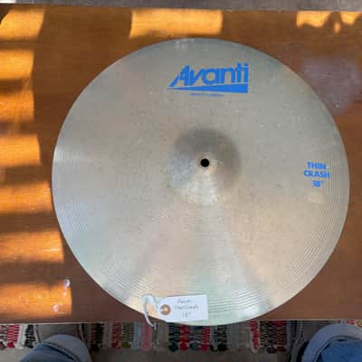 Avanti Thin Crash 18" 1980's image 1