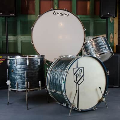Vintage 1949 Gretsch Round Badge Broadkaster 3 Piece Drum Kit image 1