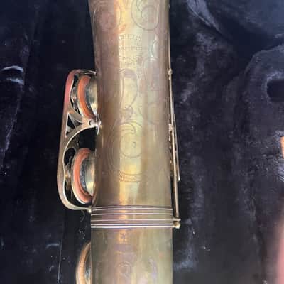 Buffet Crampon Super Dynaction Tenor Saxophone 1956-57 - Gold image 4