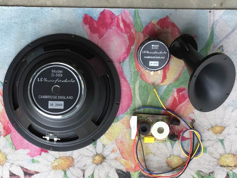 Wharfedale S12m Monitor (Driver/horn/woofer/x-over) image 1