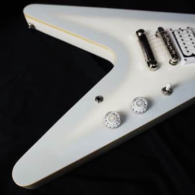 Epiphone Limited Edition Brendon Small "Snow Falcon" Flying V Snow Burst image 9