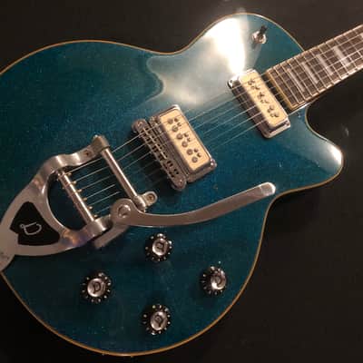 DeArmond M-75T 1998 - 1999 - Blue Sparkle image 1