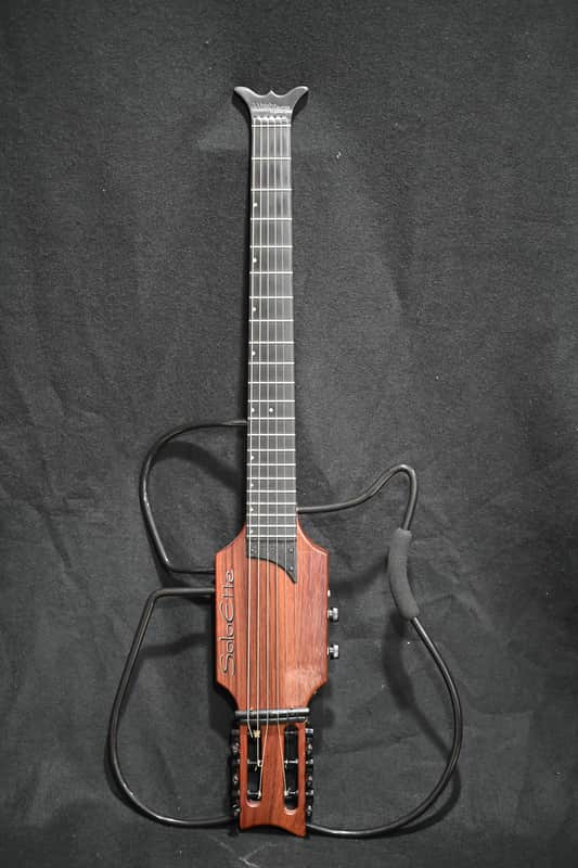 [Rare] USA-made Wright Guitars Soloette Steel String Silent Guitar image 1