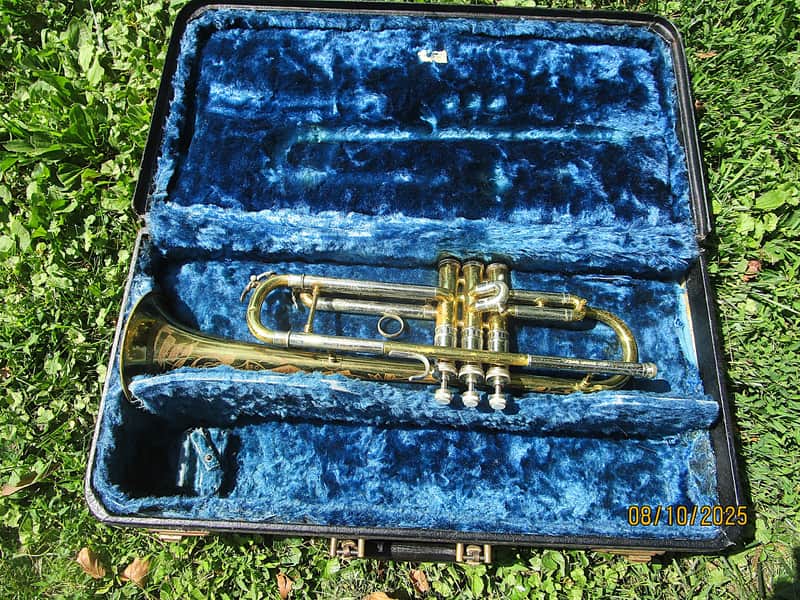 Conn NY Symphony Special Trumpet, 1936, Highly Engraved, Original Finish & Case image 1