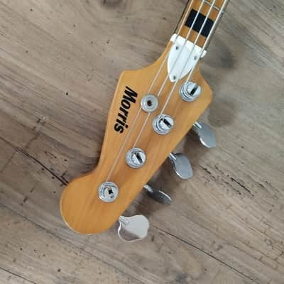 Morris/Moridaira Jazz Bass ( H.S. Anderson, Greco, Tokai, Ibanez, Lawsuit, Matsumoku) 1975 Wood image 5