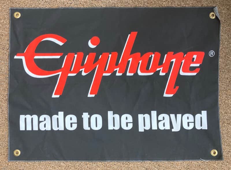 Epiphone Dealer Banner - Mid Size image 1